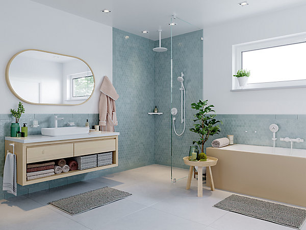 Anneau porte serviettes blanc mat Addstoris Hansgrohe