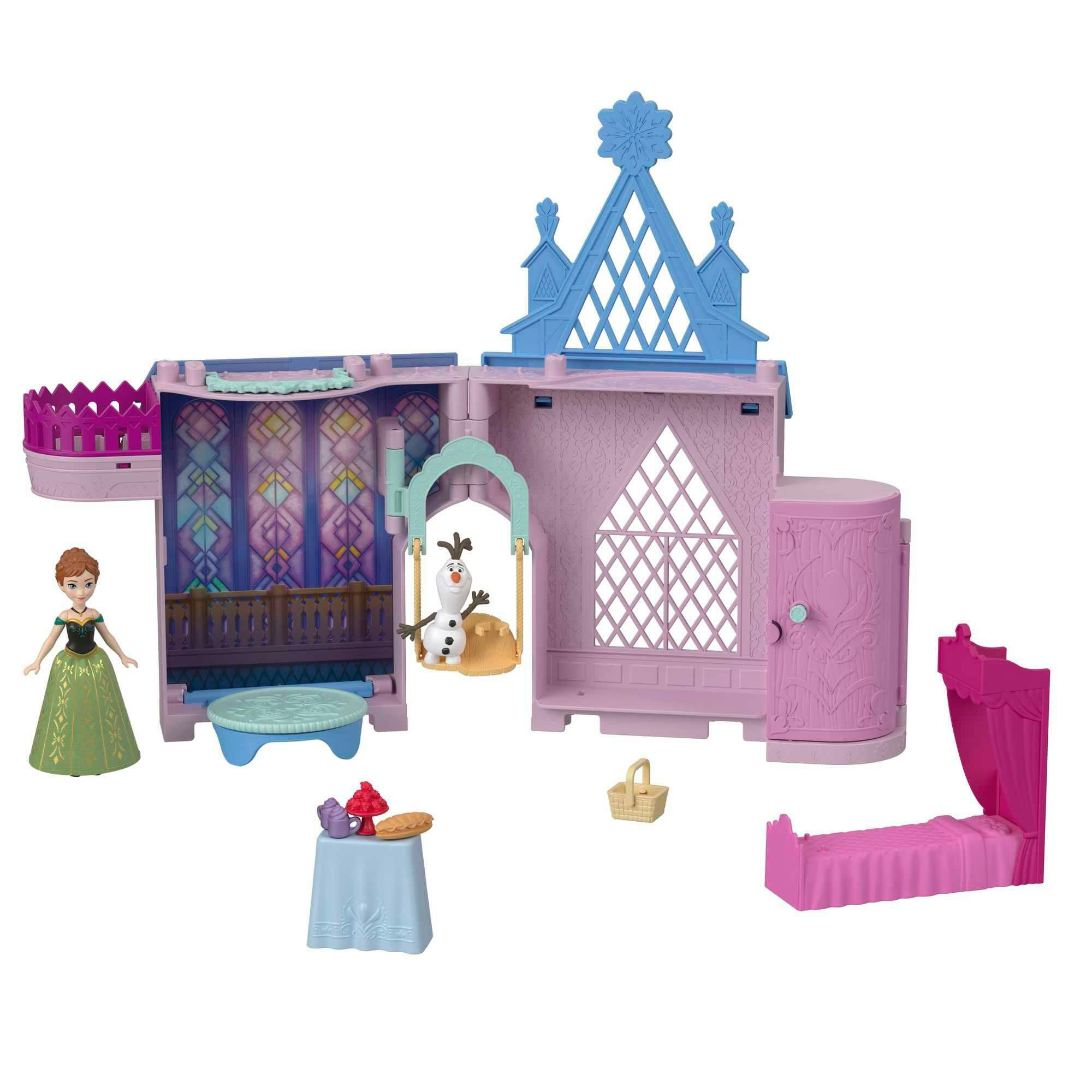 Disney Princess Frozen Doll & Castle Playset, Assorted Styles, Ages 3+