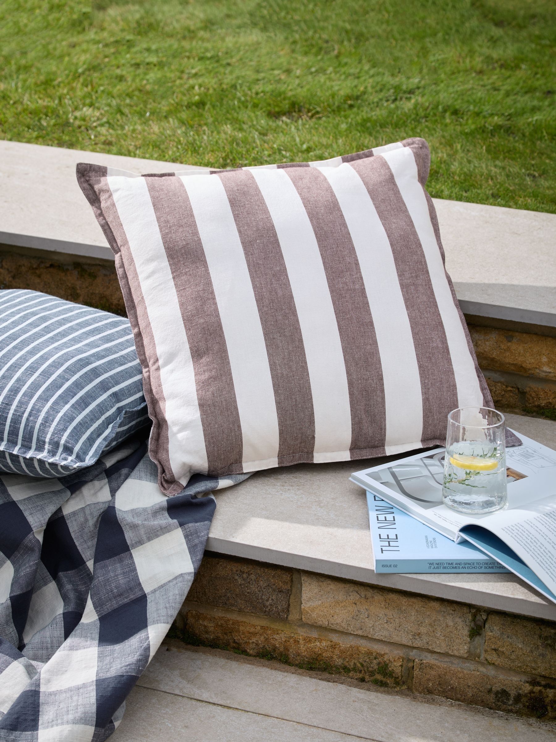 Yard Chocolate Hayle Outdoor Cushion