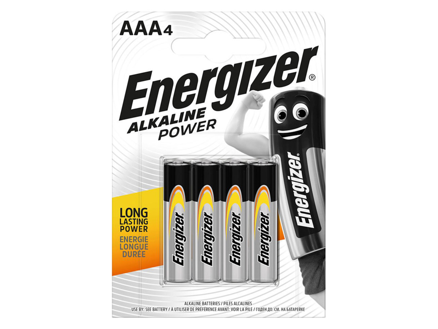 Baterie alkaliczne Energizer AAA4szt.