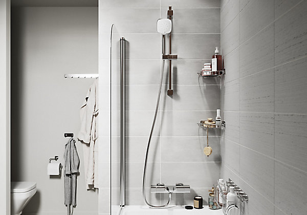 Panier filaire d'angle Koros chromé GoodHome