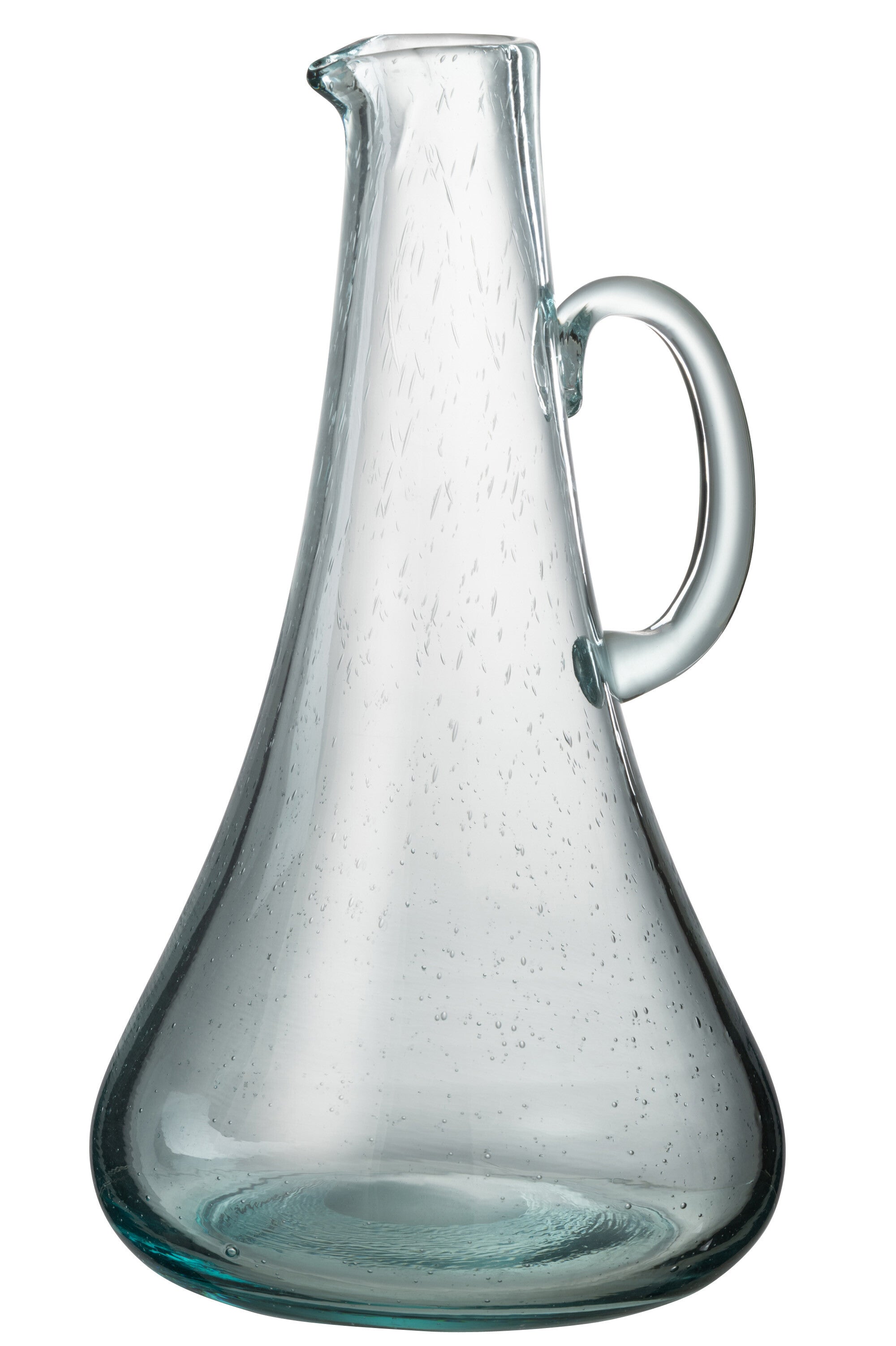 J-Line karaf Lang karaf - glas - transparant/lichtblauw