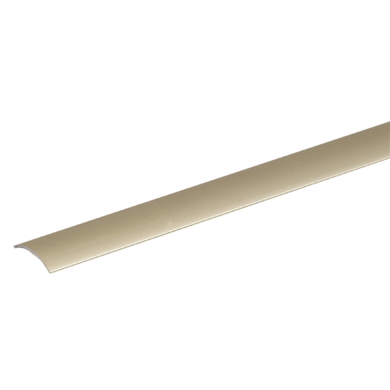 Barre de seuil autoadhésive en aluminium sable 30 x 1 mm 0,9 m ALBERTS