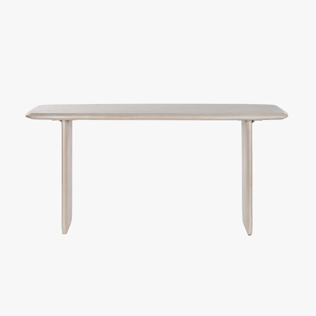 Consola Madeira Branca 152x45x76 JASMIN