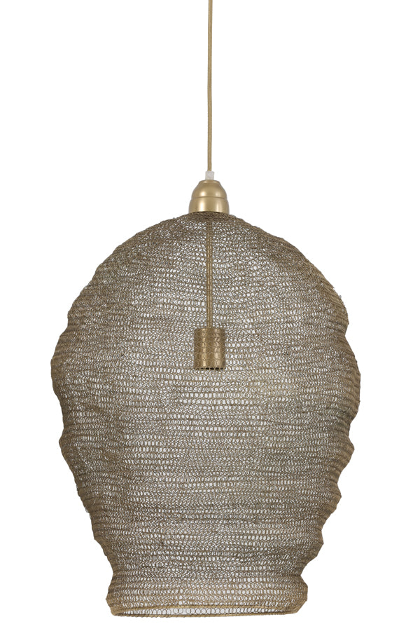 Light & Living hanglamp NIKKI - Ø45x60cm - brons