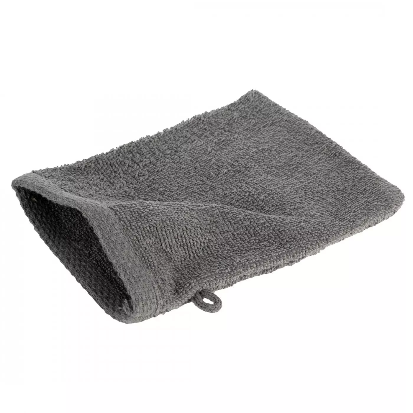 Myjka do kąpieli 16x21 cm bawełniana kolor ciemnoszary 400 g/m2 GŁADKI 1