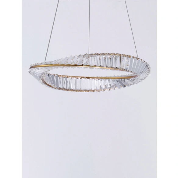 Pendelleuchte »Aurelia«, LED, 36 W, Höhe: 120 cm, goldfarben