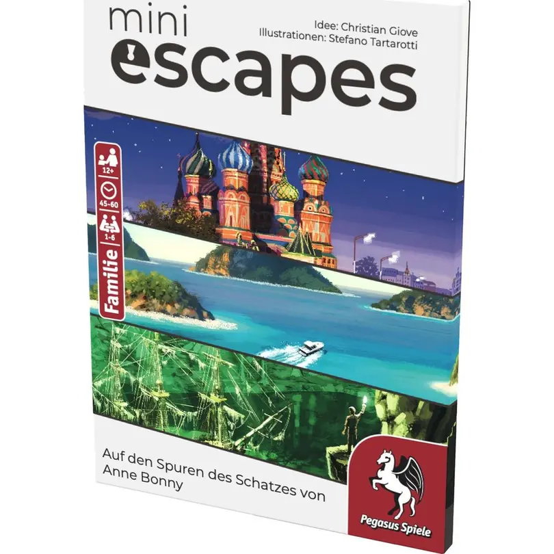 Brettspiel 3-teilig MiniEscapes