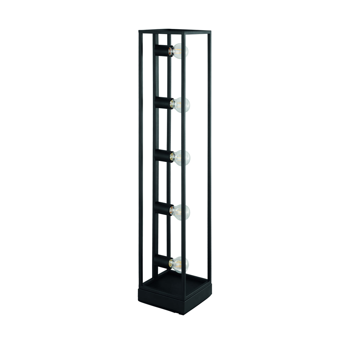 EGLO vloerlamp Eldrick - e27 - 100 cm - zwart