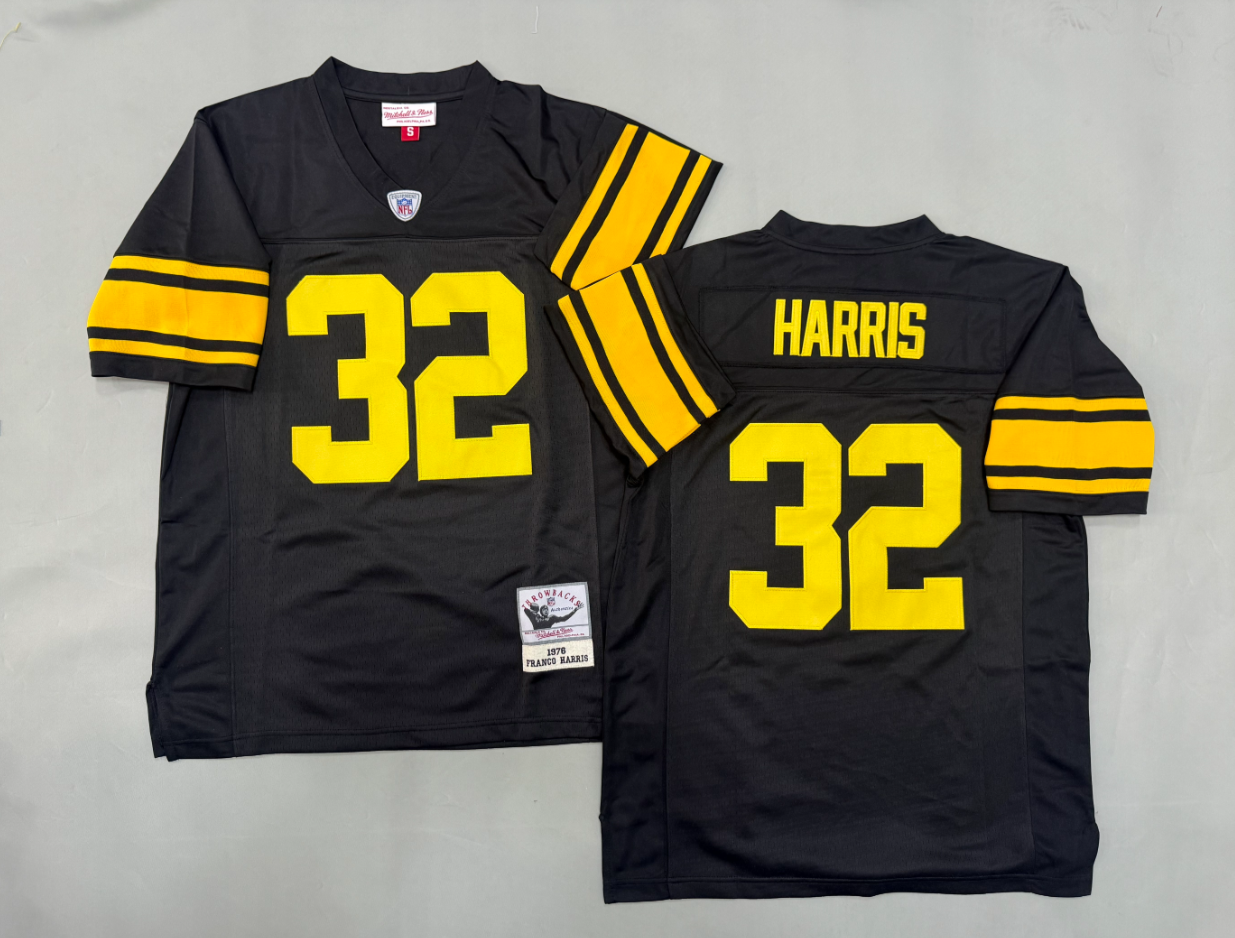 Franco Harris Pittsburgh Steelers Authentic Throwback Retired Player Jersey