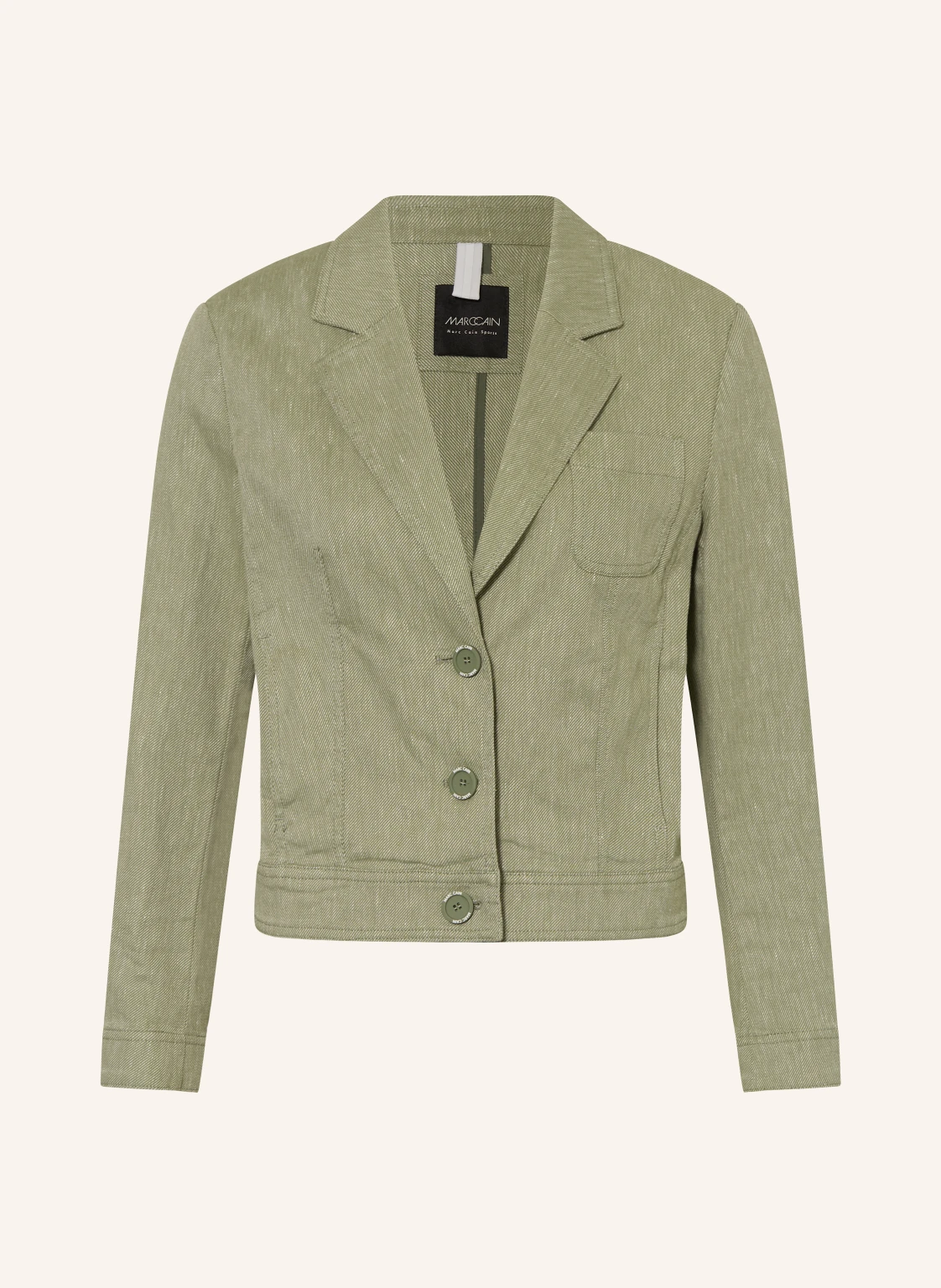 MARC CAIN Blazer mit Leinen