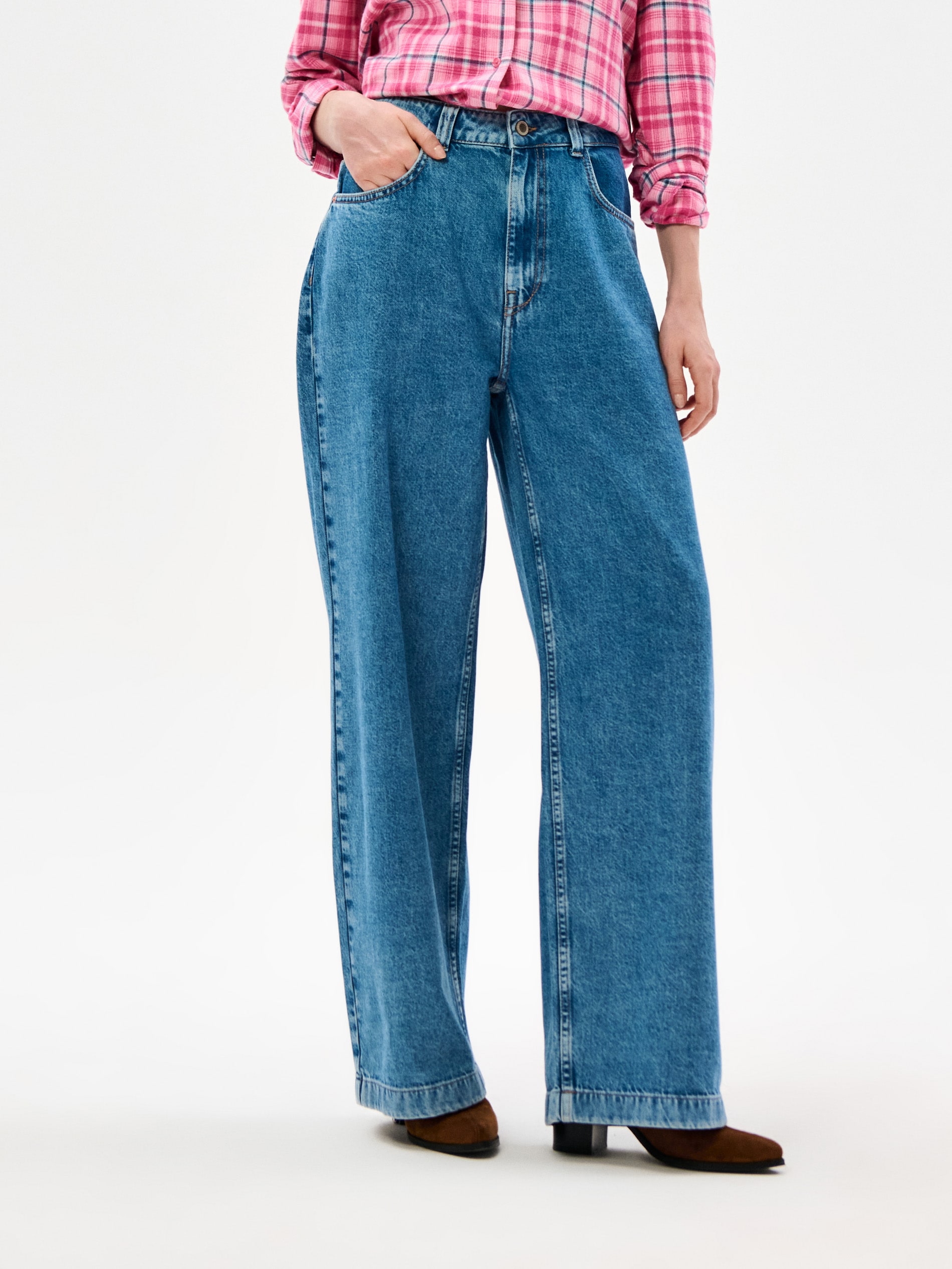 Jeansy baggy