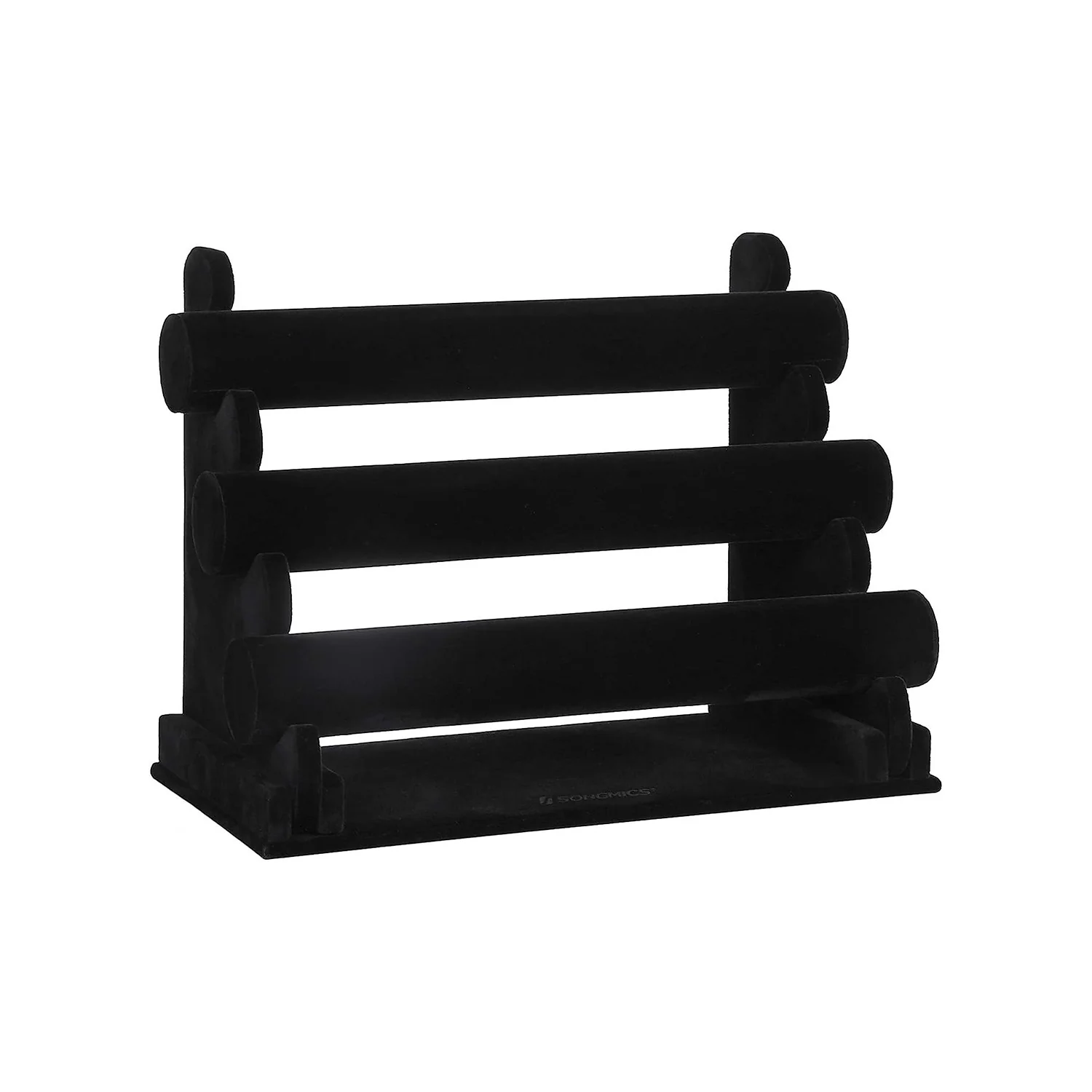 Porte-bracelets velours noir