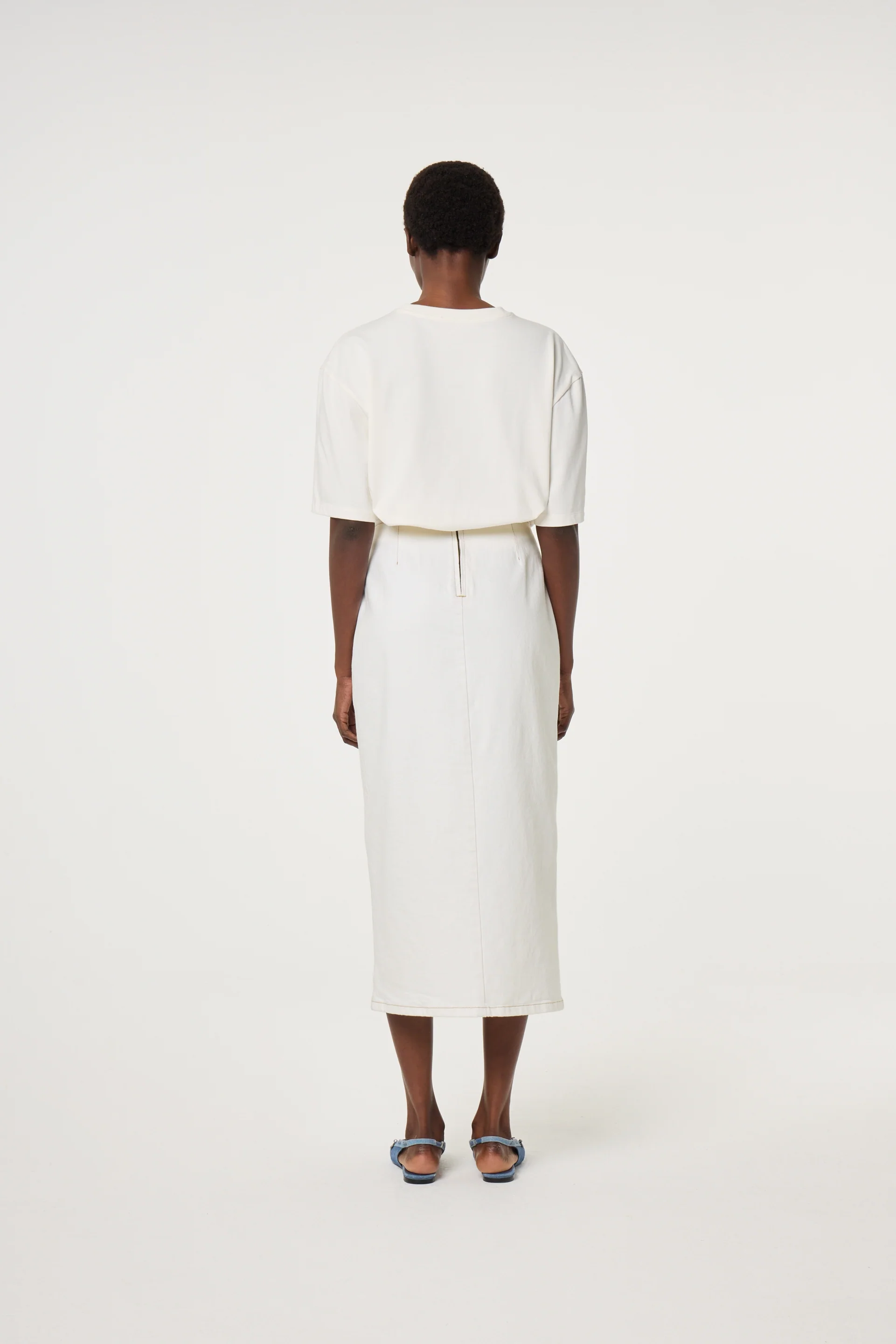 Benja T-shirt | Cosy White