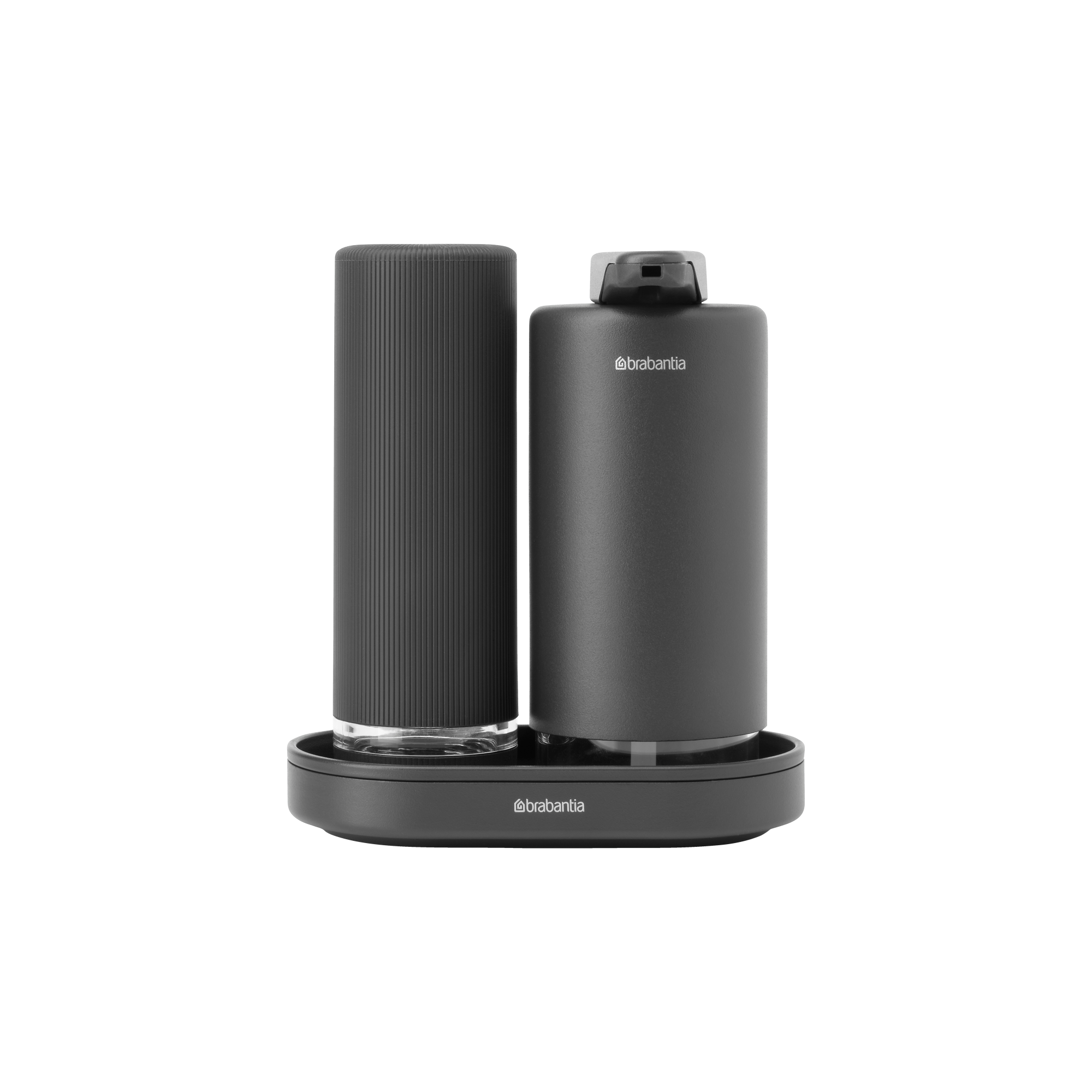 Brabantia SinkStyle Zeepdispenser Set, 2x 200 ml - Mineral Infinite Grey