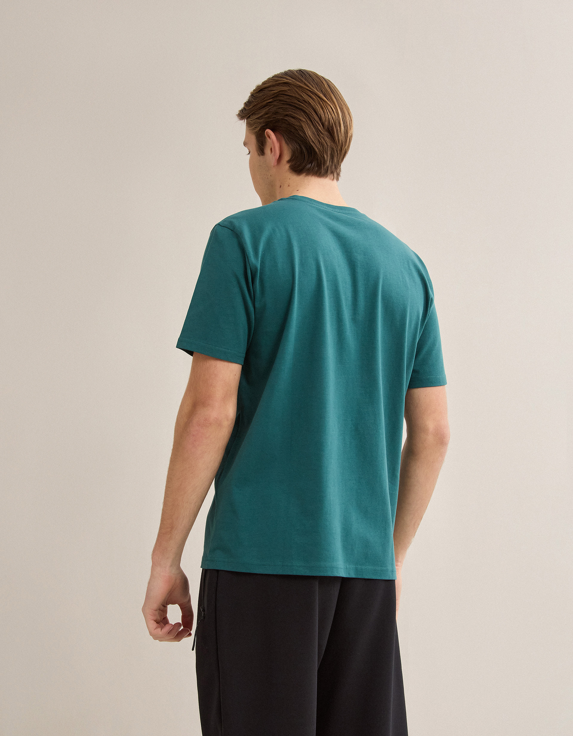 T-shirt Print, Homem, Verde
