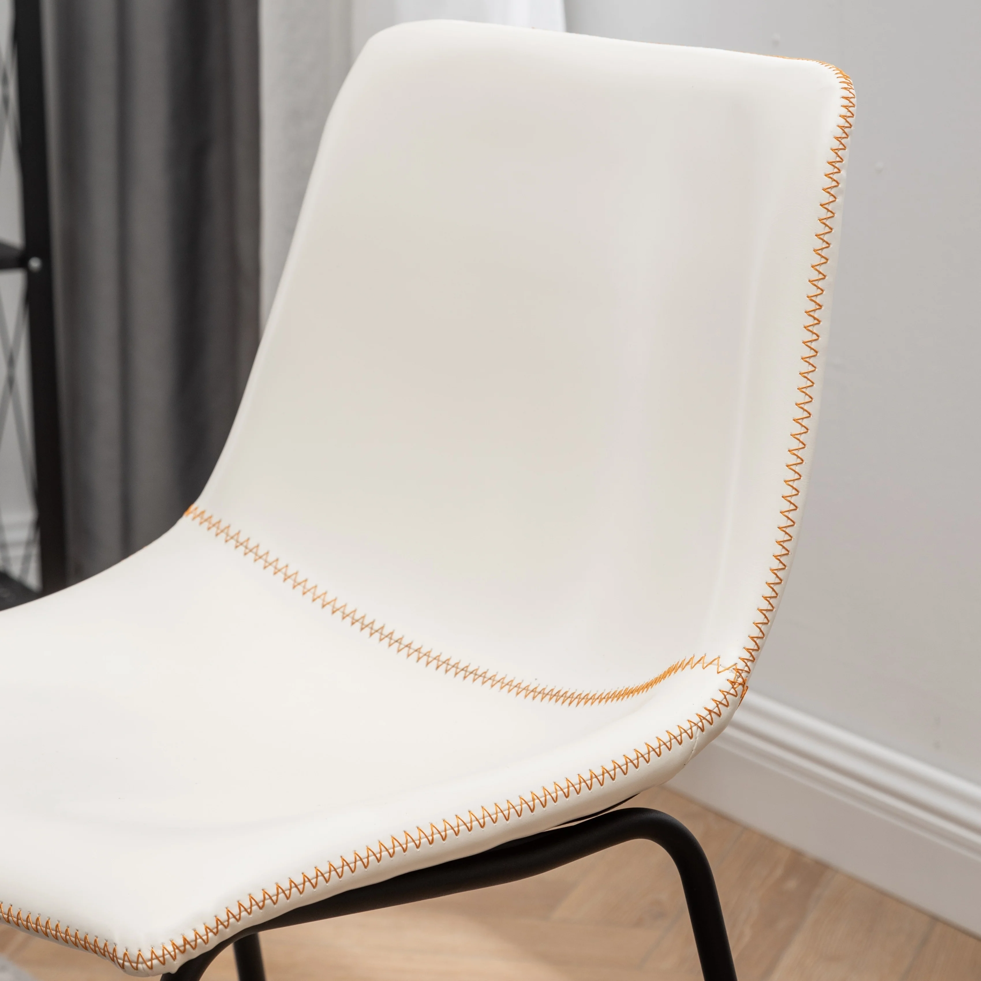 Roundhill Furniture Aryven Industrial 7-Piece Dining Set