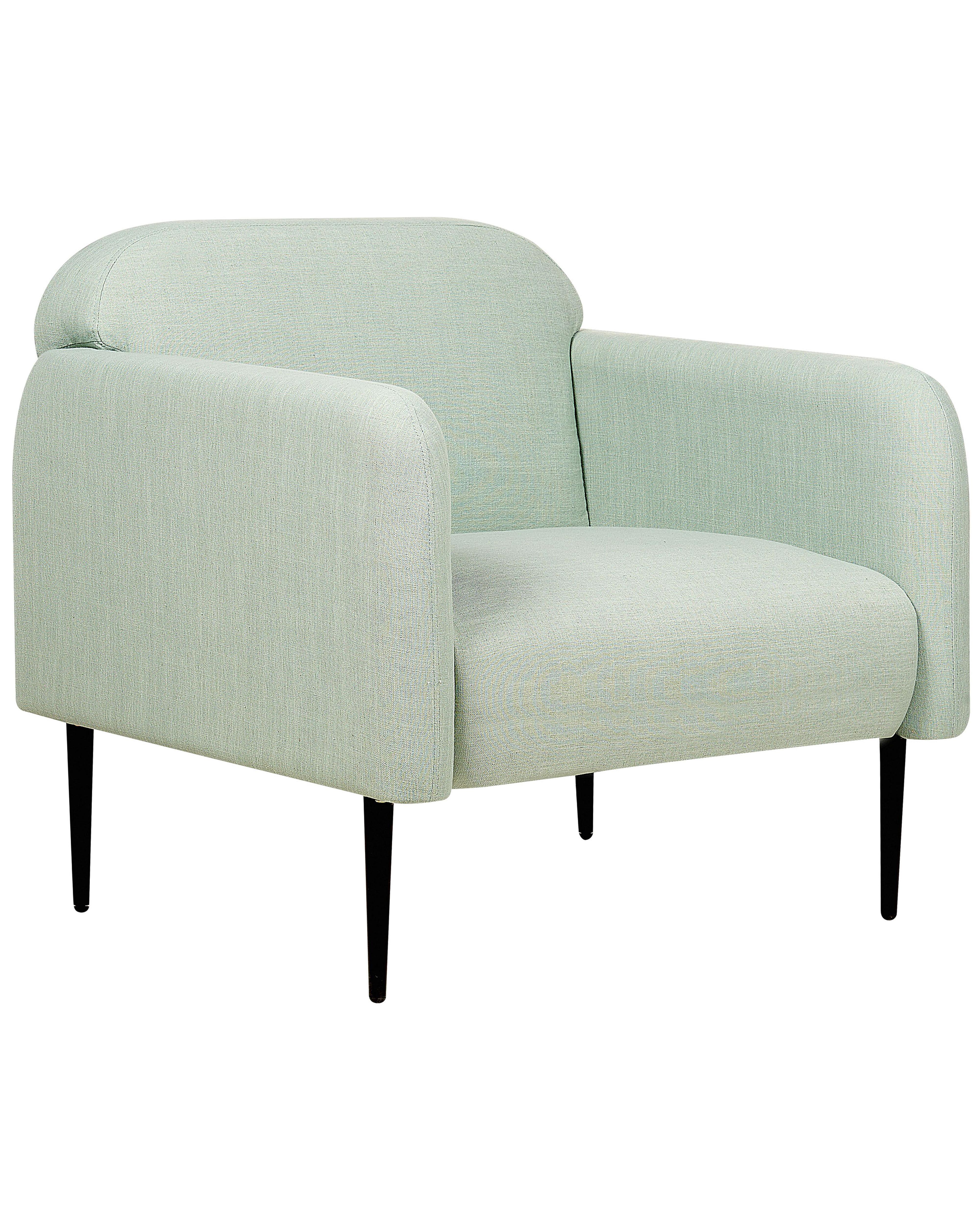 Armchair STOUBY Linen Light Green