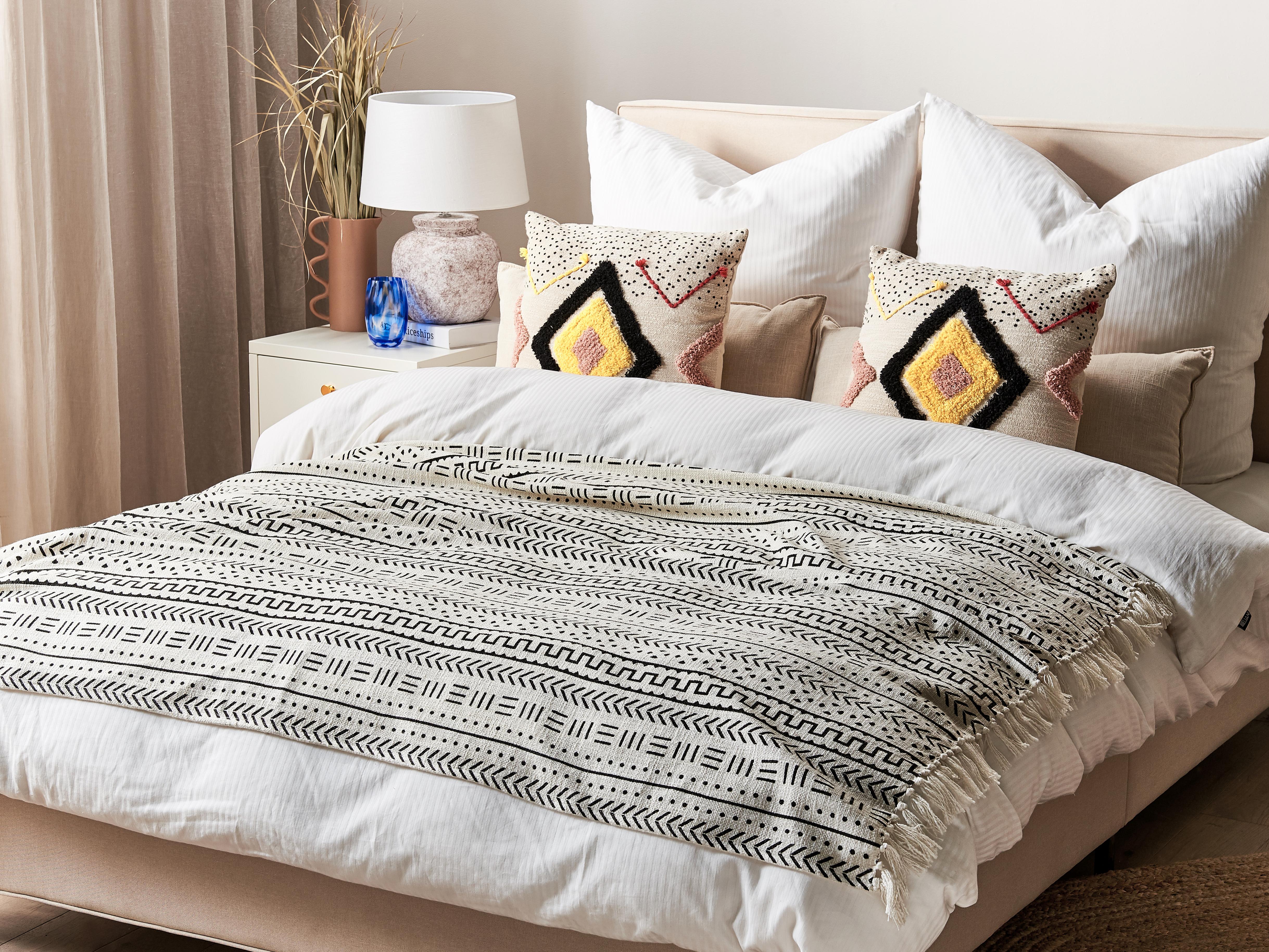 Blanket PANVEL Cotton 130 x 180 cm White