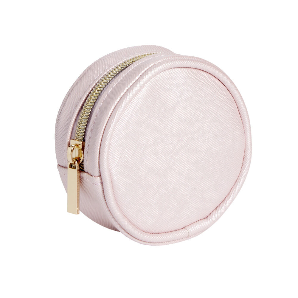 Porte-monnaie rond PVC Ø9x3,5cm