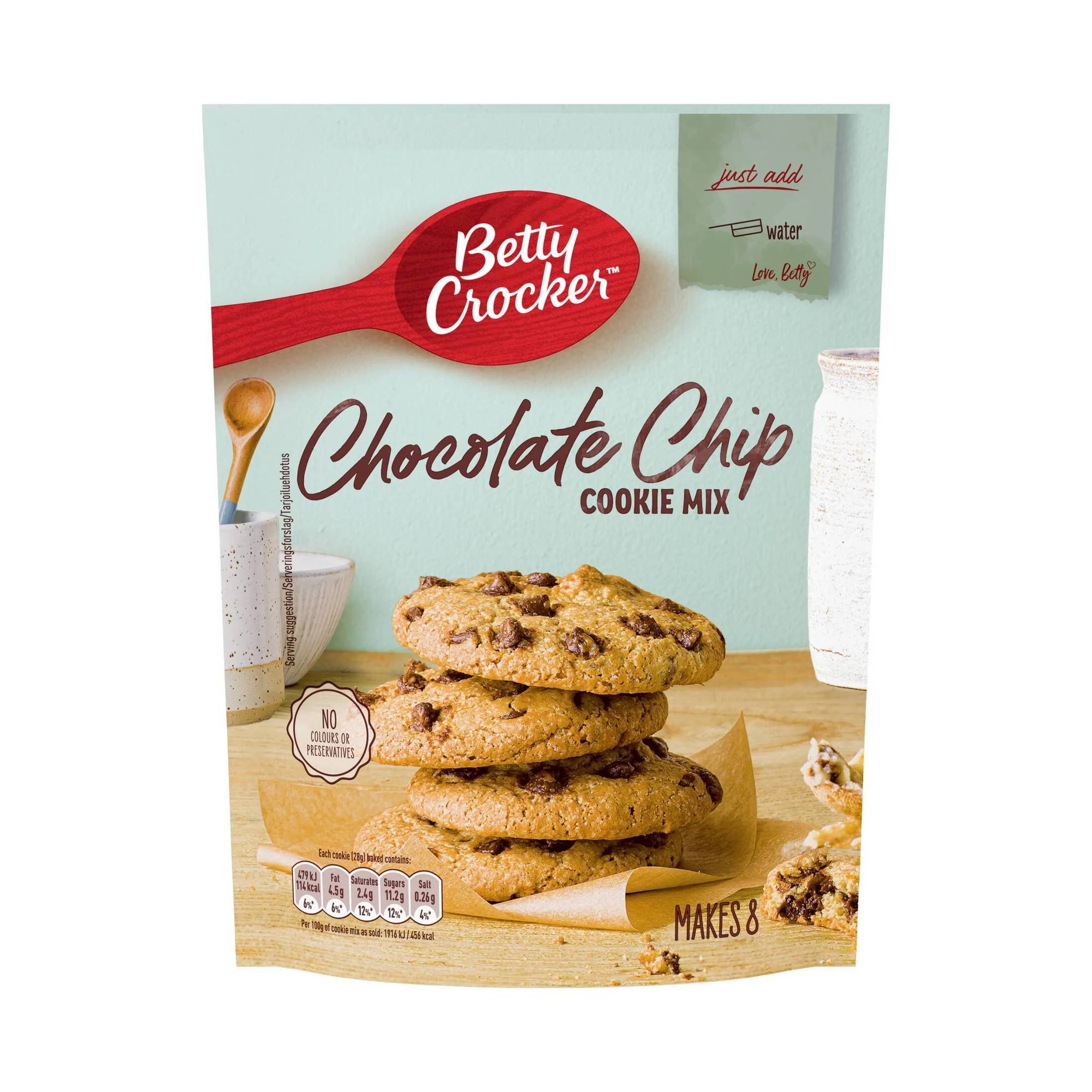 Betty Crocker Chocolate Chip Cookie Mix 200g