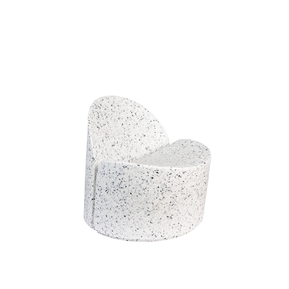 Zuiver Bloom Fauteuil Wit/Terazzo