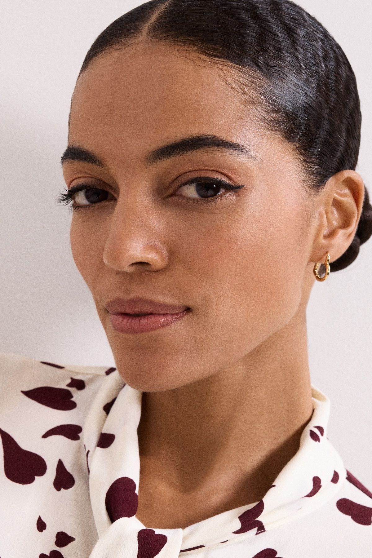 Phase Eight Heart Hoop Earrings