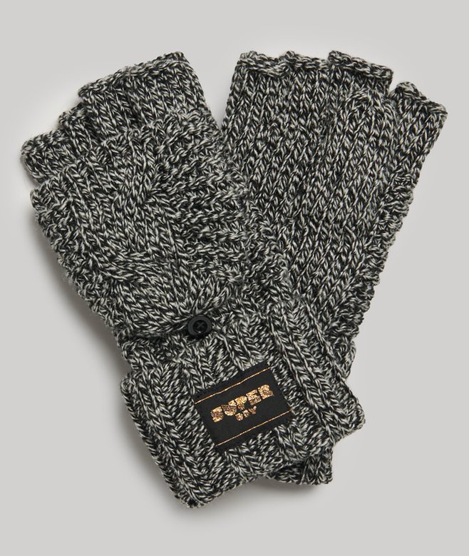 Cable Knit Gloves