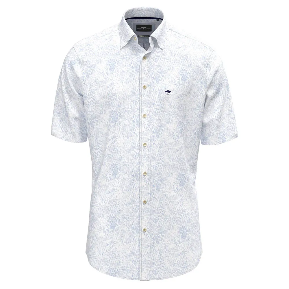Fynch Hatton Summer Flower Prints short sleeve shirt