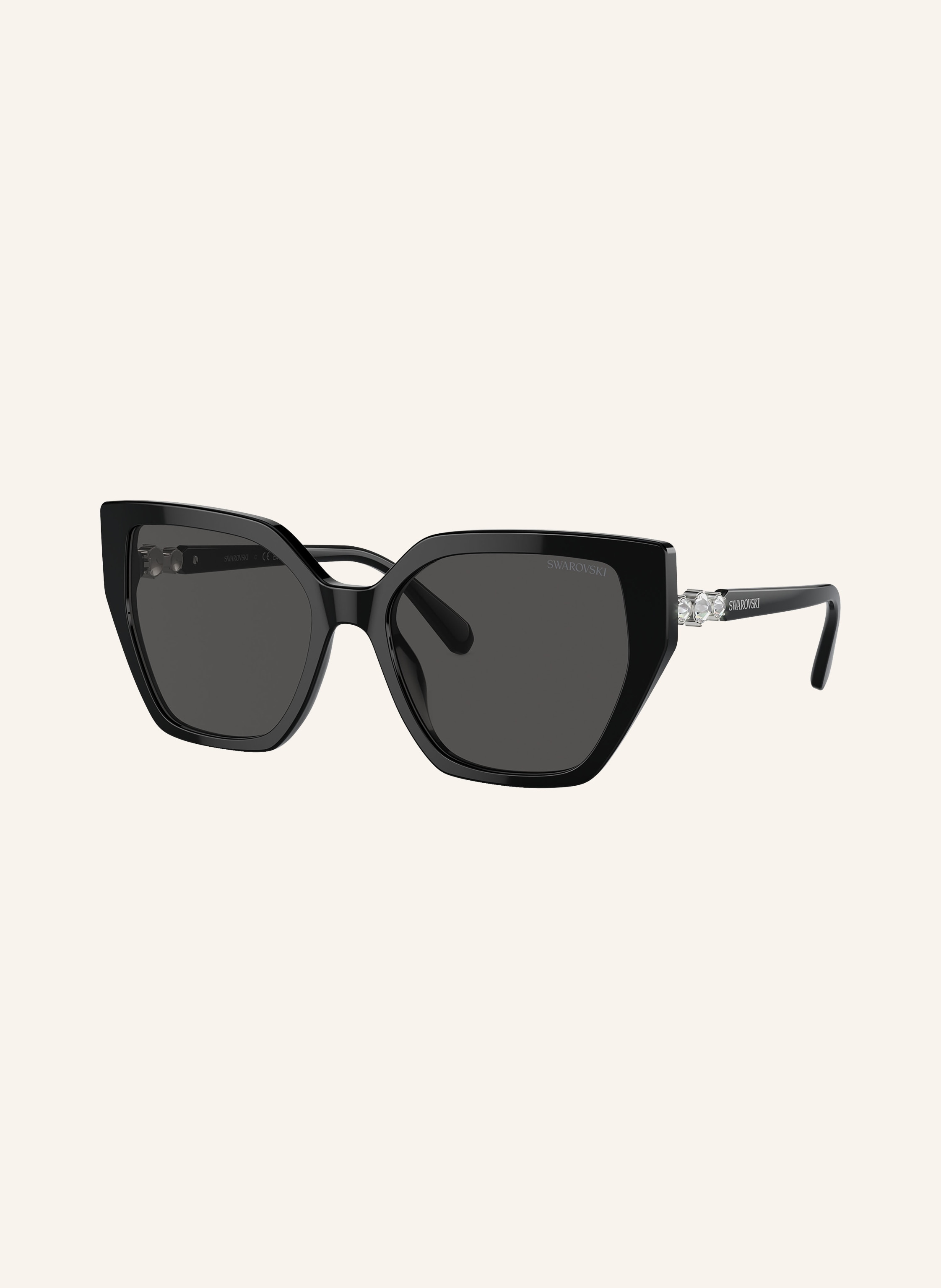 SWAROVSKI Sonnenbrille SK6016 mit Swarovski Kristallen