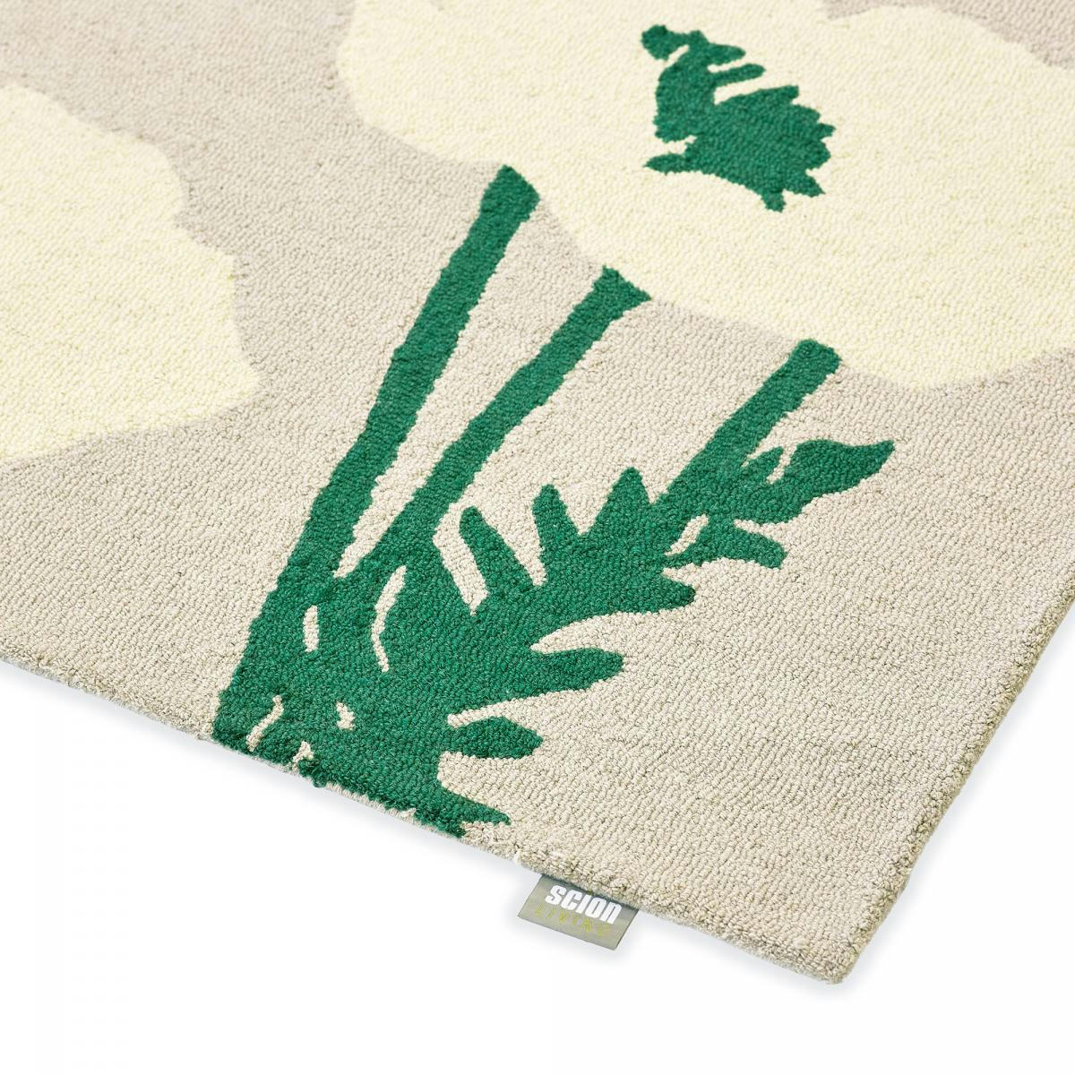 POPPYPOP - Tapis salon vert 120x180