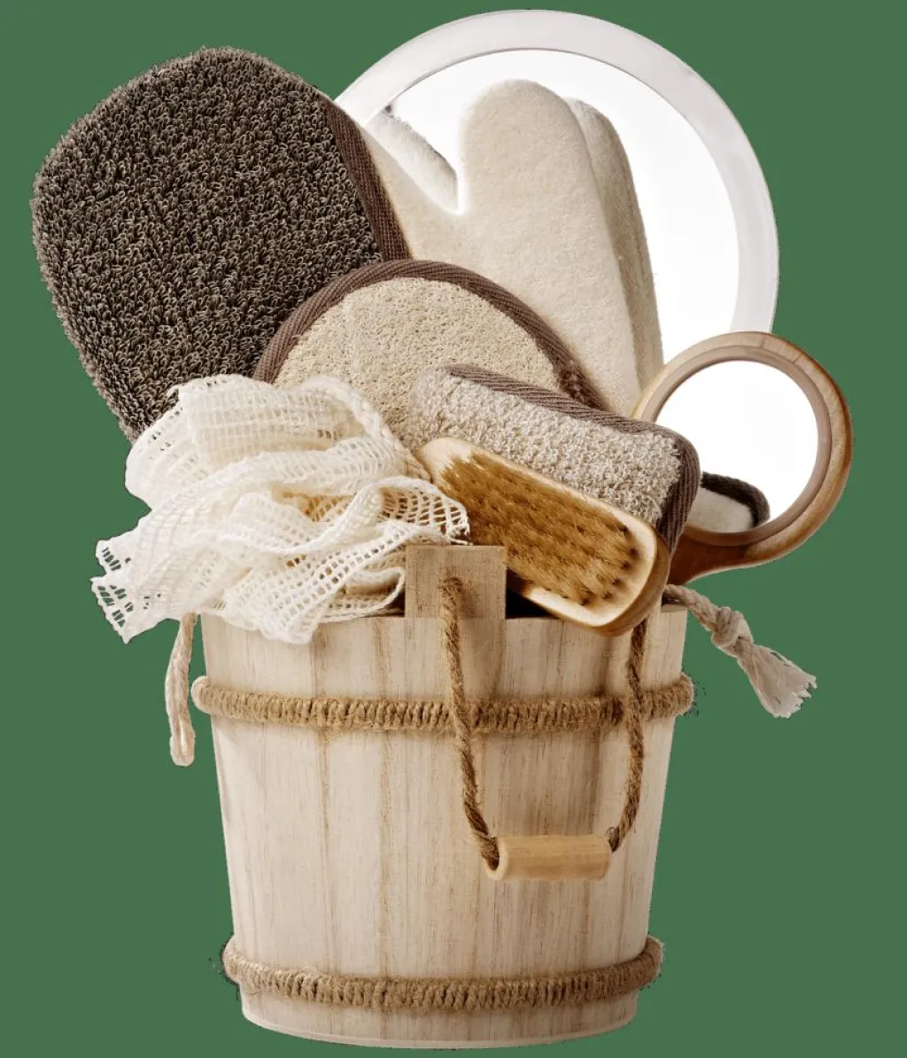 Accessoires De Bain^CASA NATURAL LIFE Gant De Massage Naturel