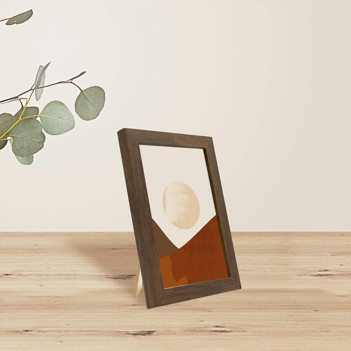 WILD - Cadre photo ébène 10x15 cm résine recyclée