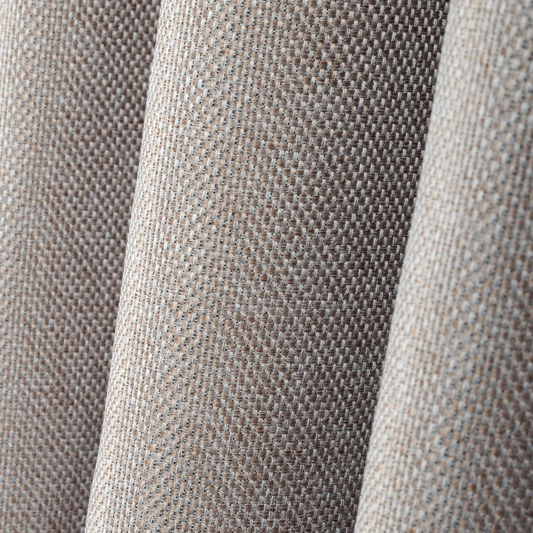 - Rideau occultant uni tramé polyester beige 140x260 cm