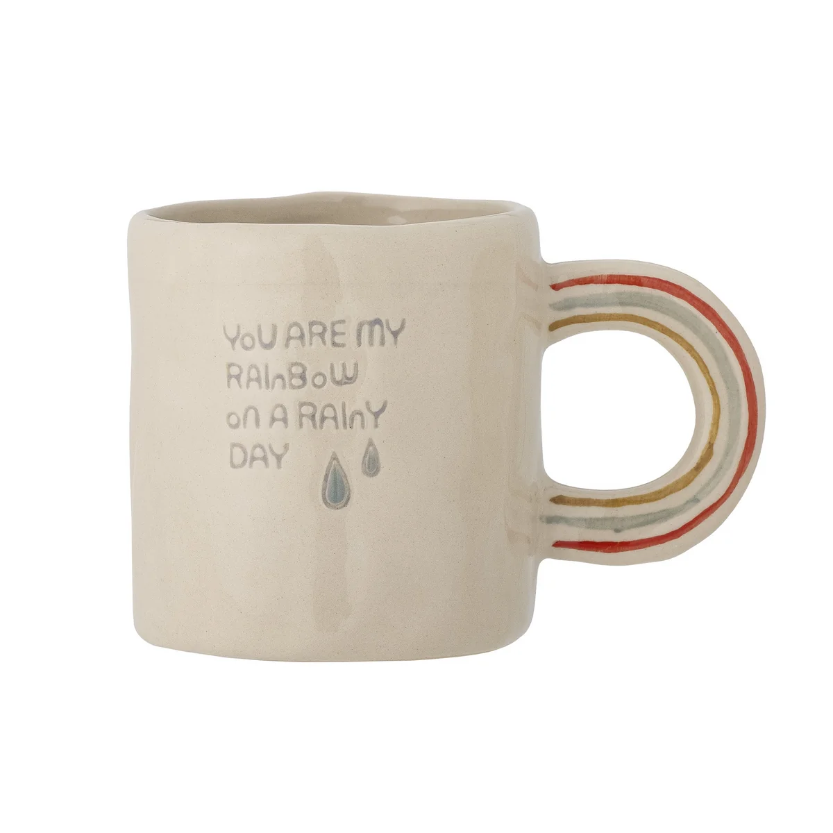 Bloomingville - Mini Cloudy Tasse, Ø 7,5 cm, natur