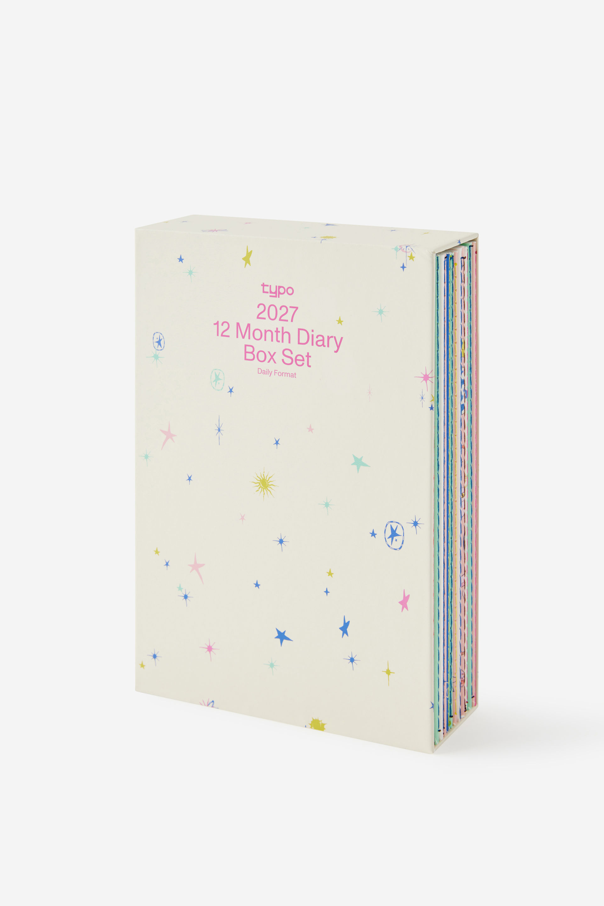 2027 A5 Daily Diary 12Pk Box Set