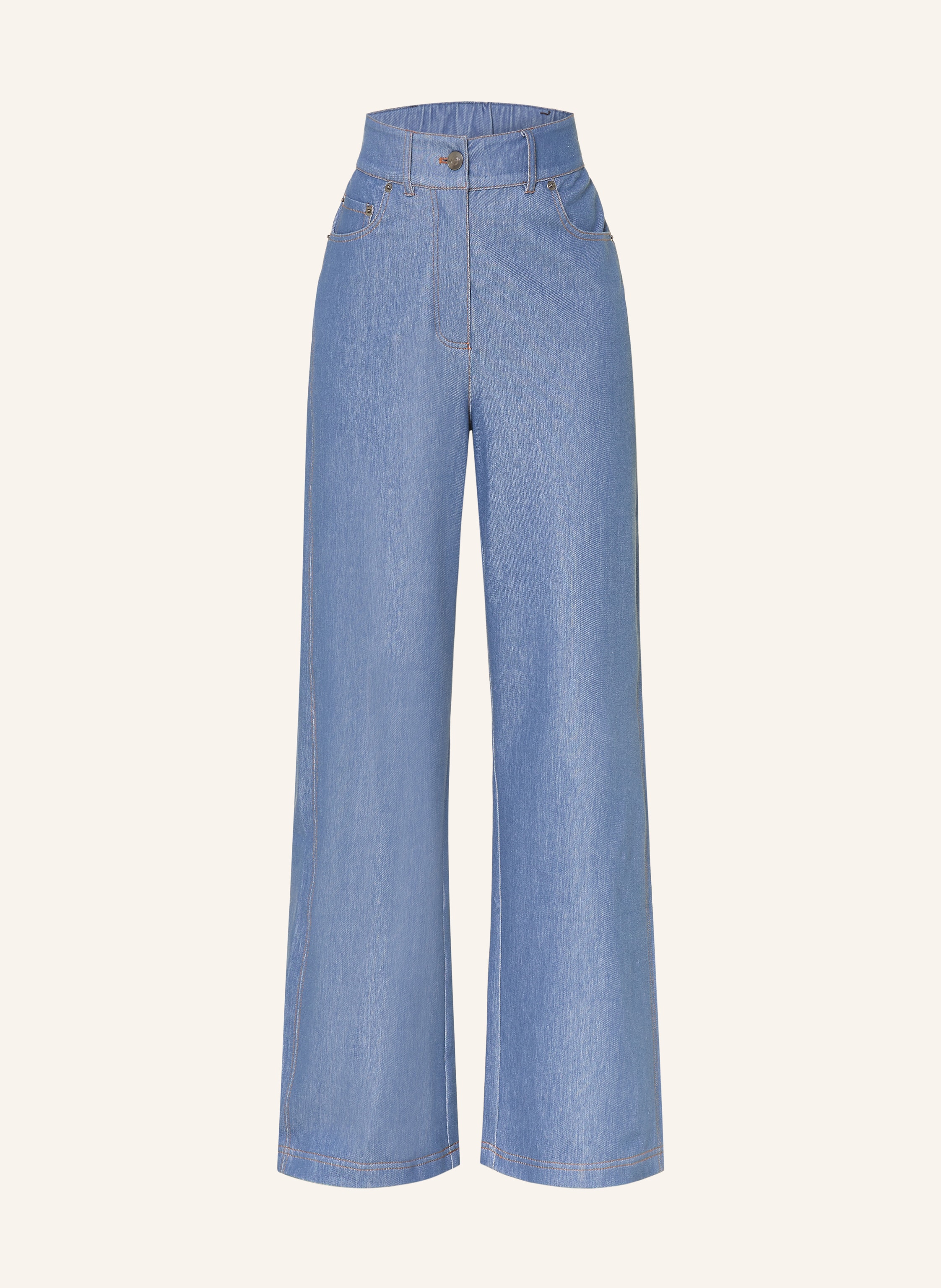 MM by Max Mara Marlenehose EMIRO in Jeansoptik