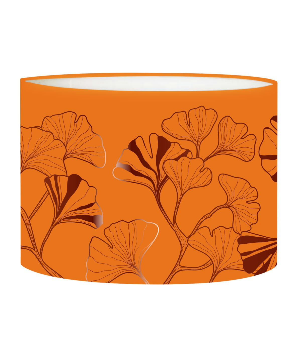 COLORS - Abat-jour Lampadaire Iris Mandarine D: 45 x H: 25