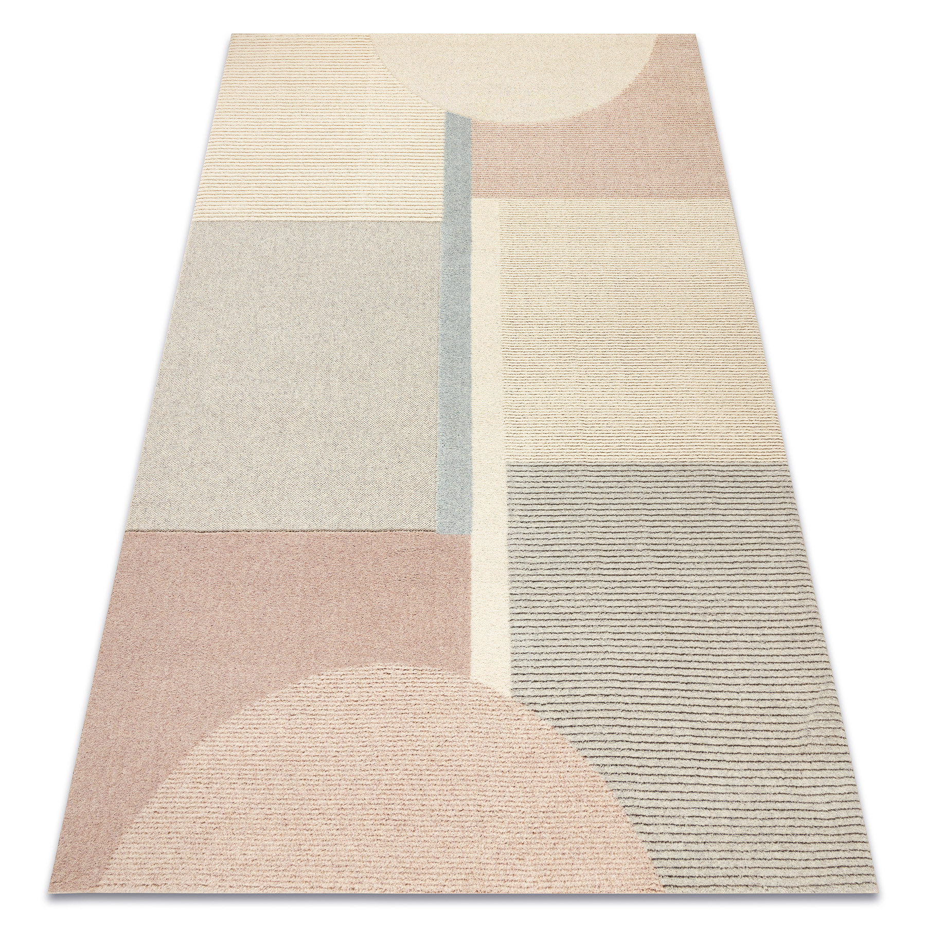 Dywan FLUX 461.1.AE990 wełniany OSTA - Geometryczny, 80x140 cm