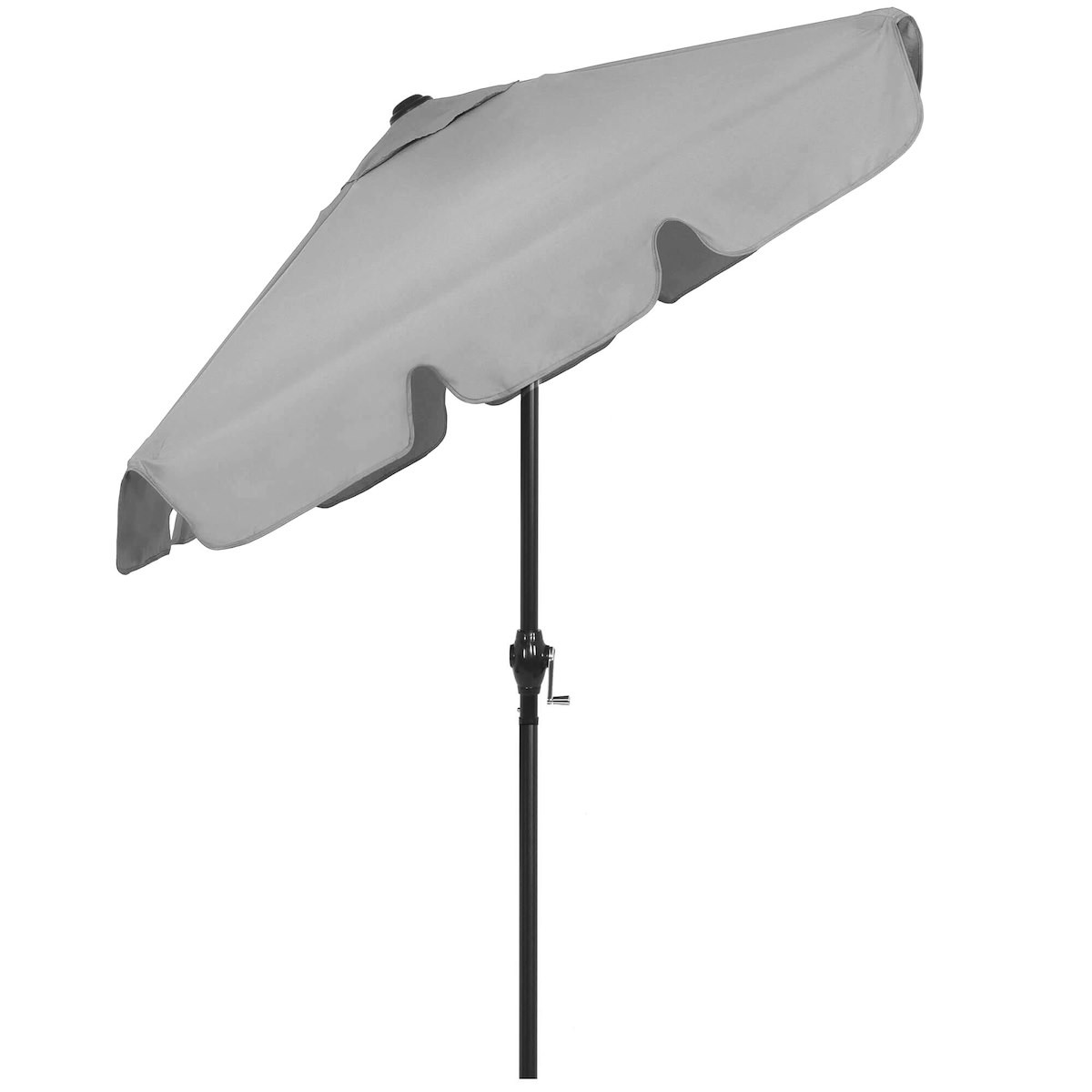 Parasol na taras balkon 240 cm na korbkę ogrodowy