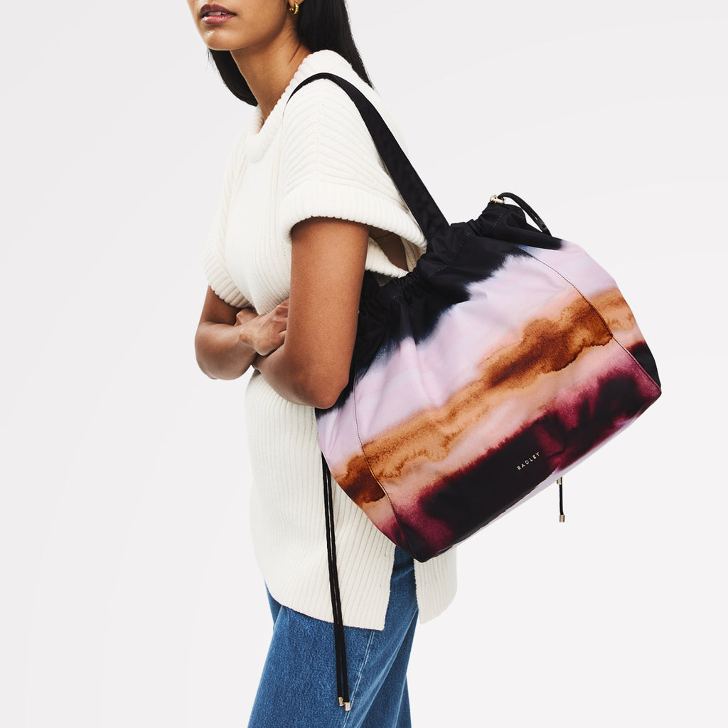 Eden Row - Large Open Top Tote Bag