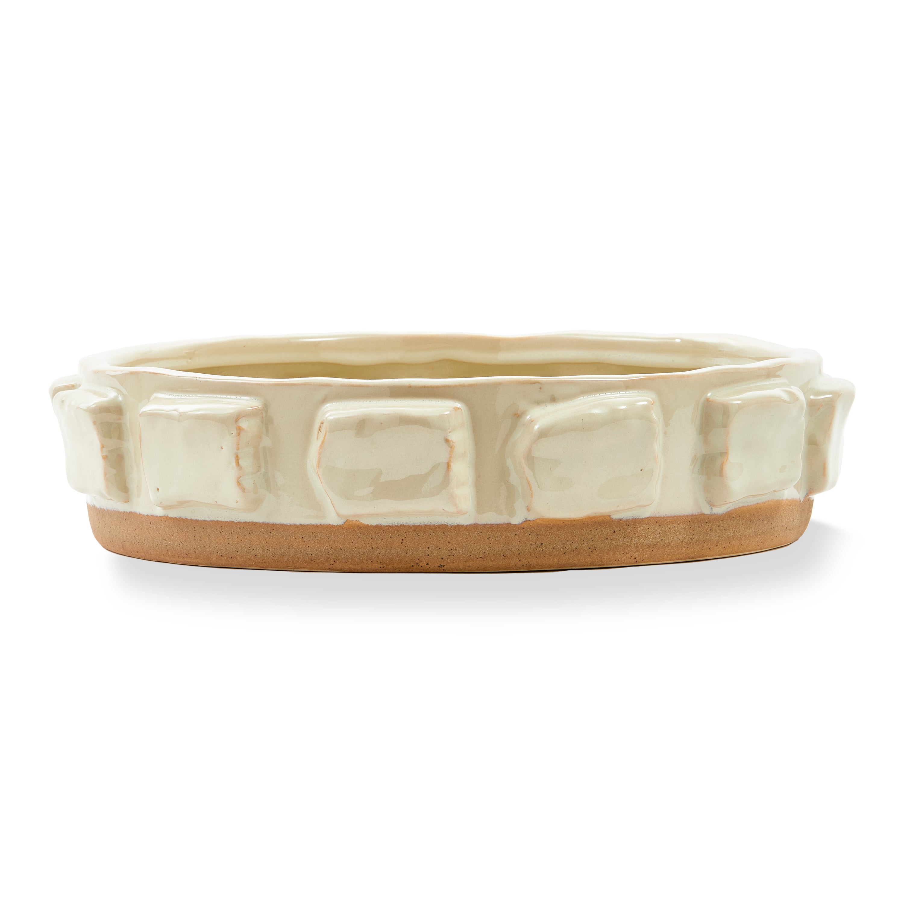 POLSPOTTEN Structure Schaal - Beige