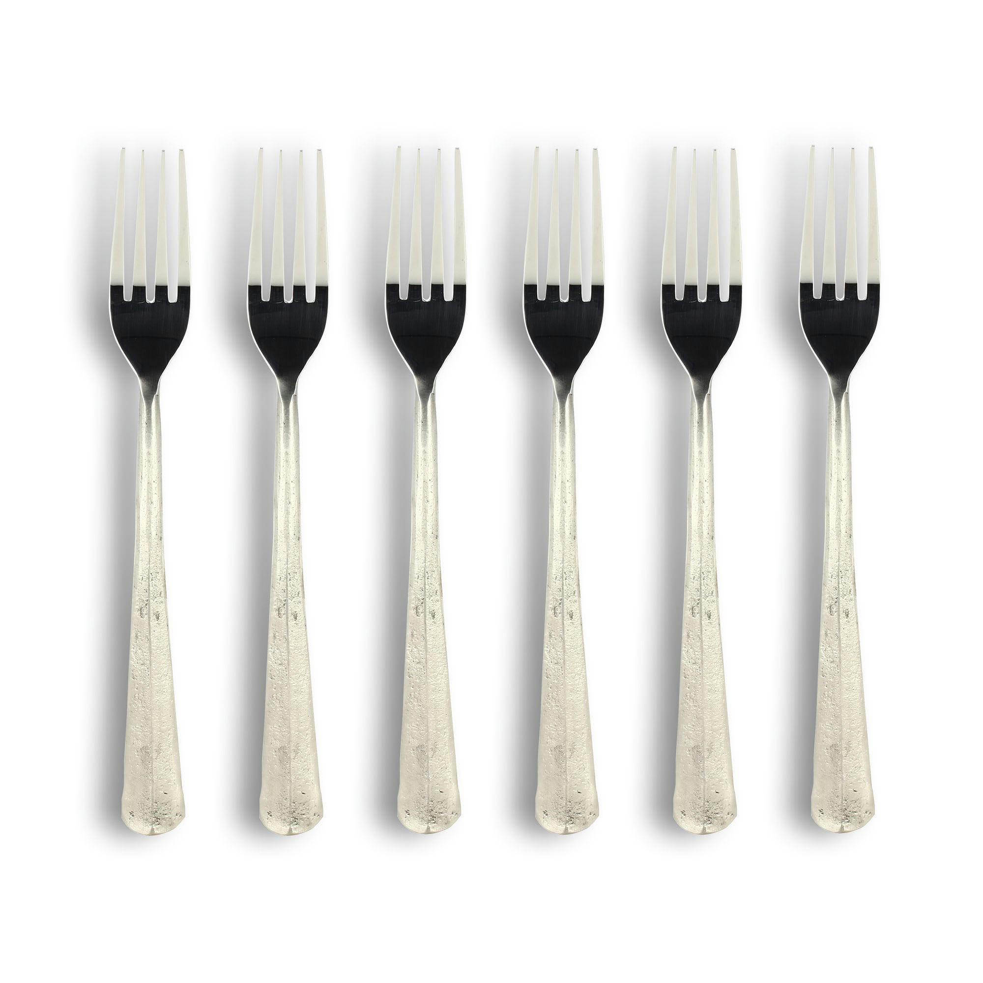 AITO - Lot de 6 fourchettes en acier inoxydable