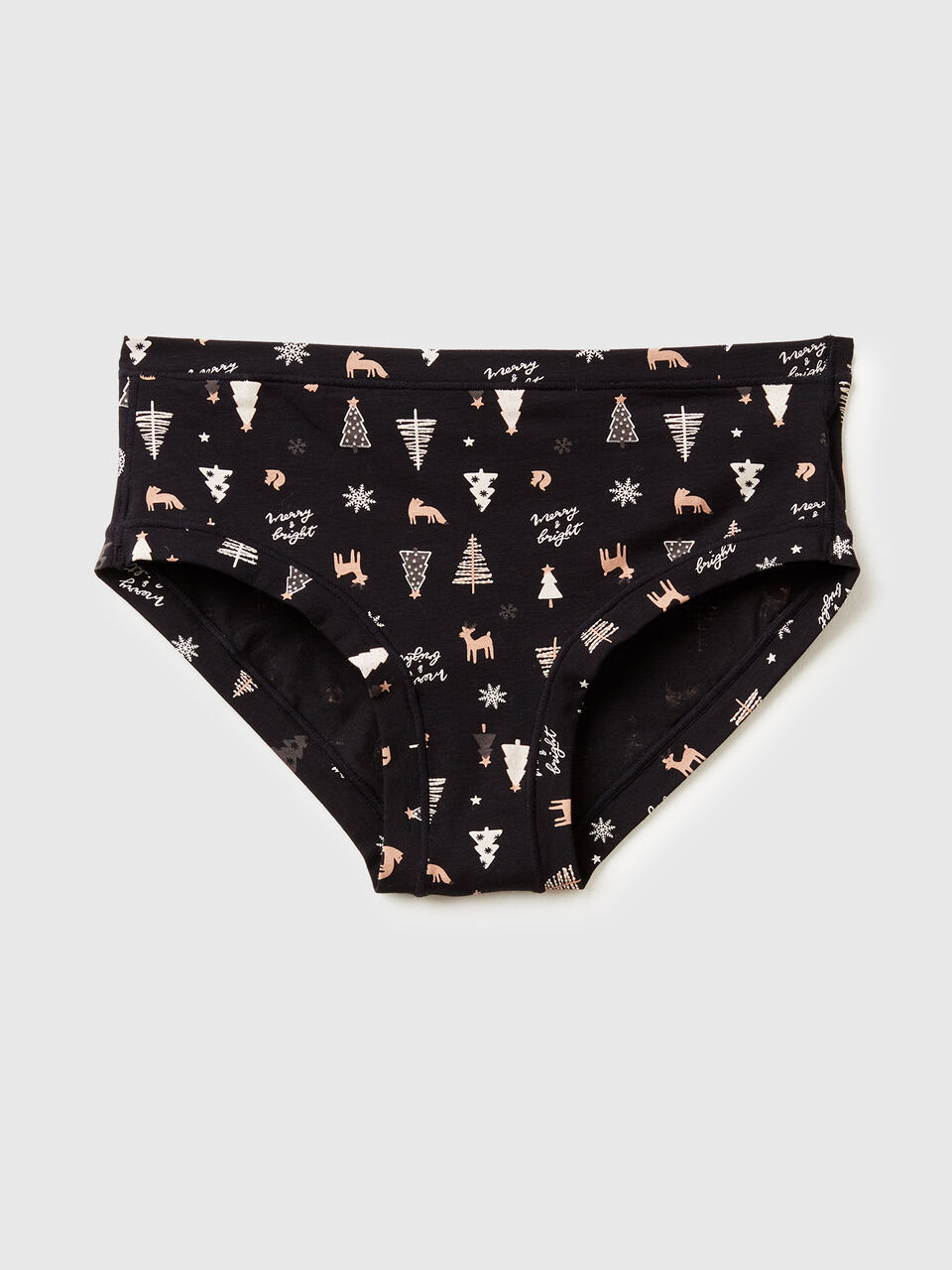 Underwear with Christmas print