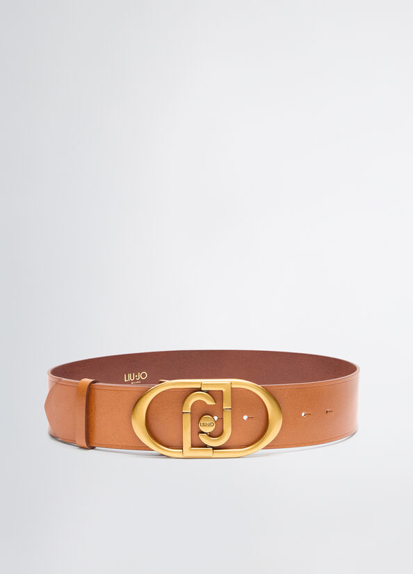 Cintura bustier in pelle