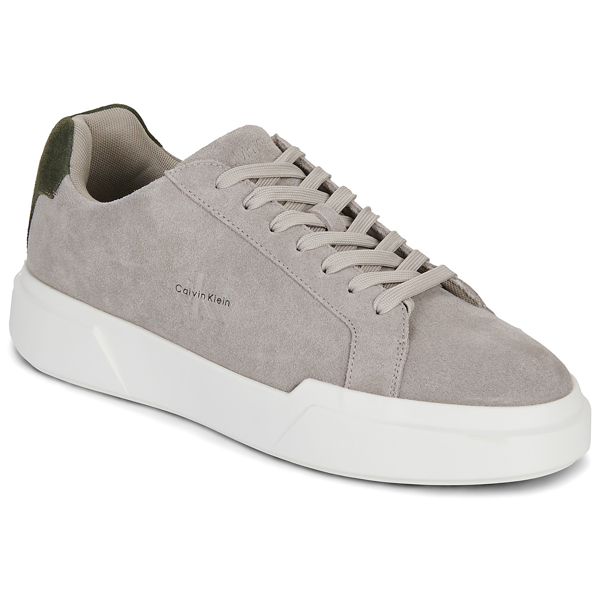 Calvin Klein Jeans - CHUNKY CUPSOLE LACEUP SU - Beige