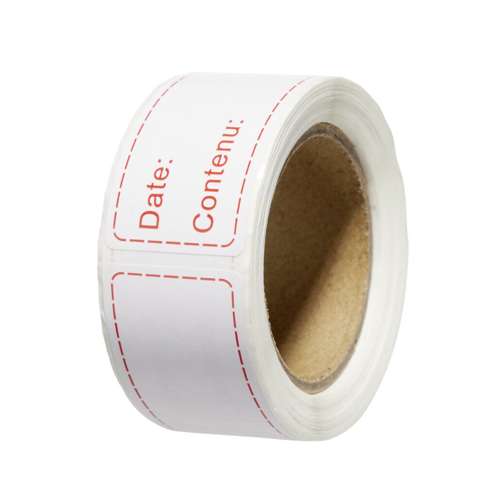 étiquette adhésive pour cuisine 800 pièces 6,3x6,3cm