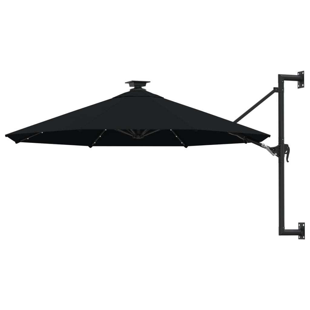 Parasol ogrodowy CzarnyvidaXL