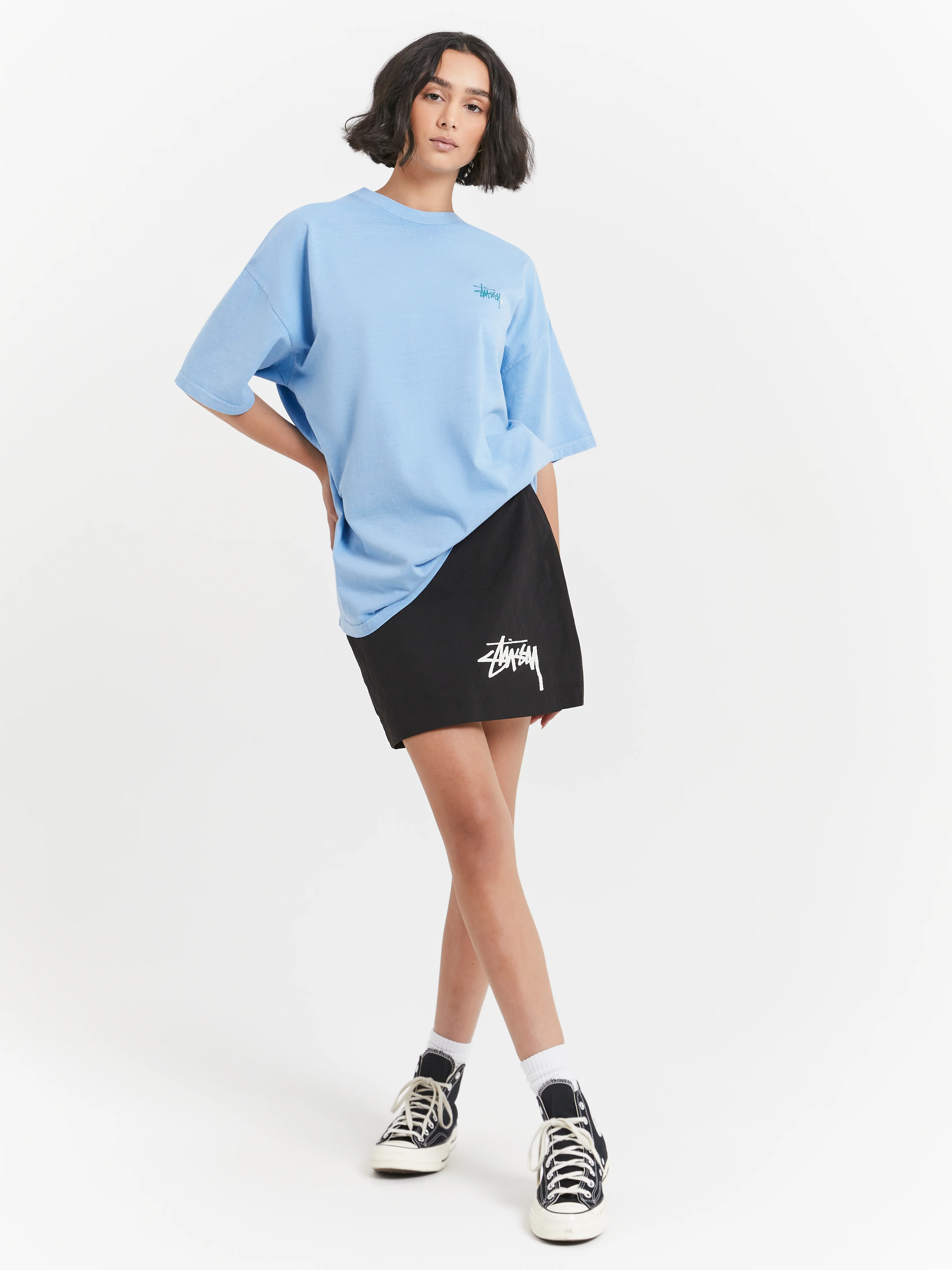 Graffiti Wrap Skirt