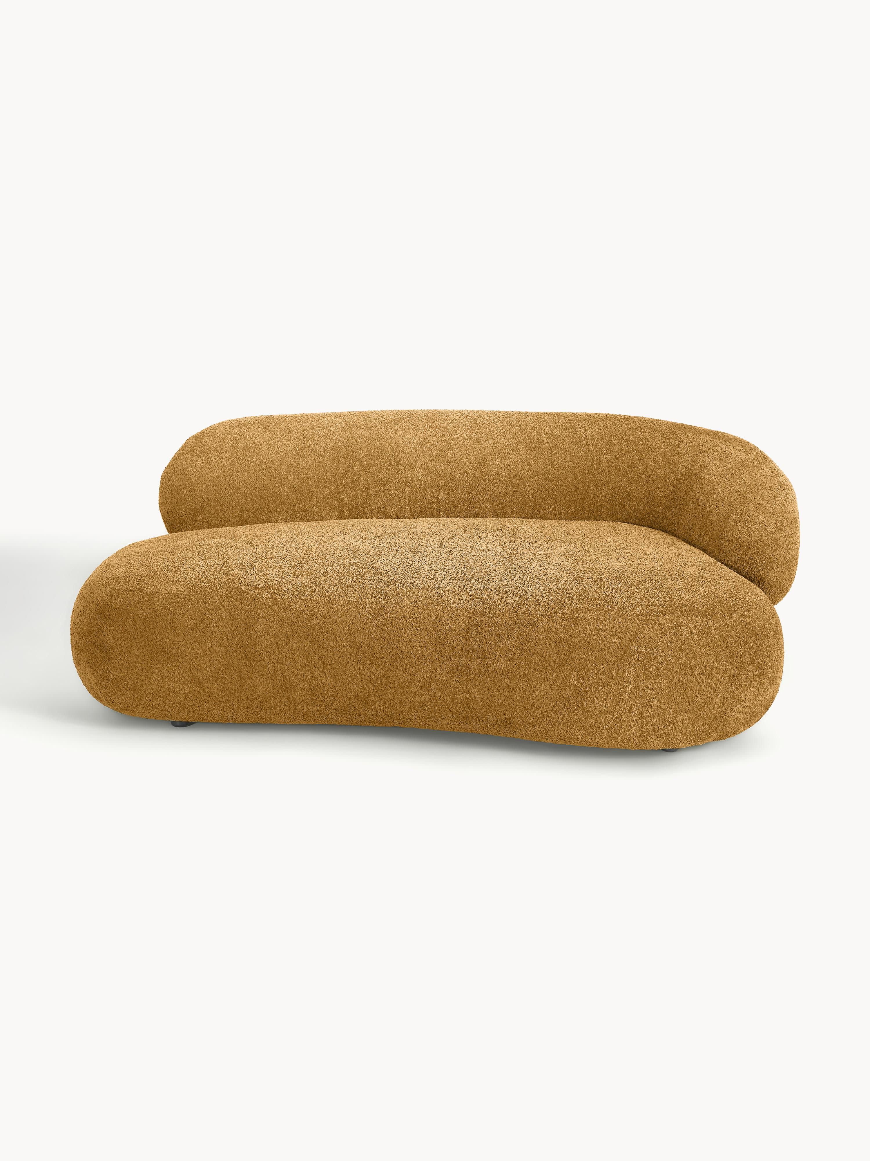 Sofa Alba (2-Sitzer) aus Teddy-Bouclé